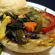 Greek Veggie Sandwich